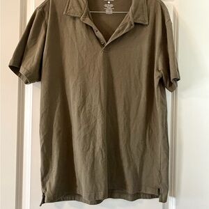 Classic Olive Polo Shirt for Men